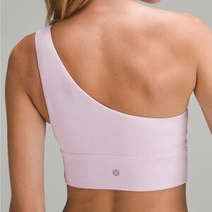 Lululemon 🍋 Baby Pink Align Asymmetrical Bra *Light Support, A/B Cup size 06
